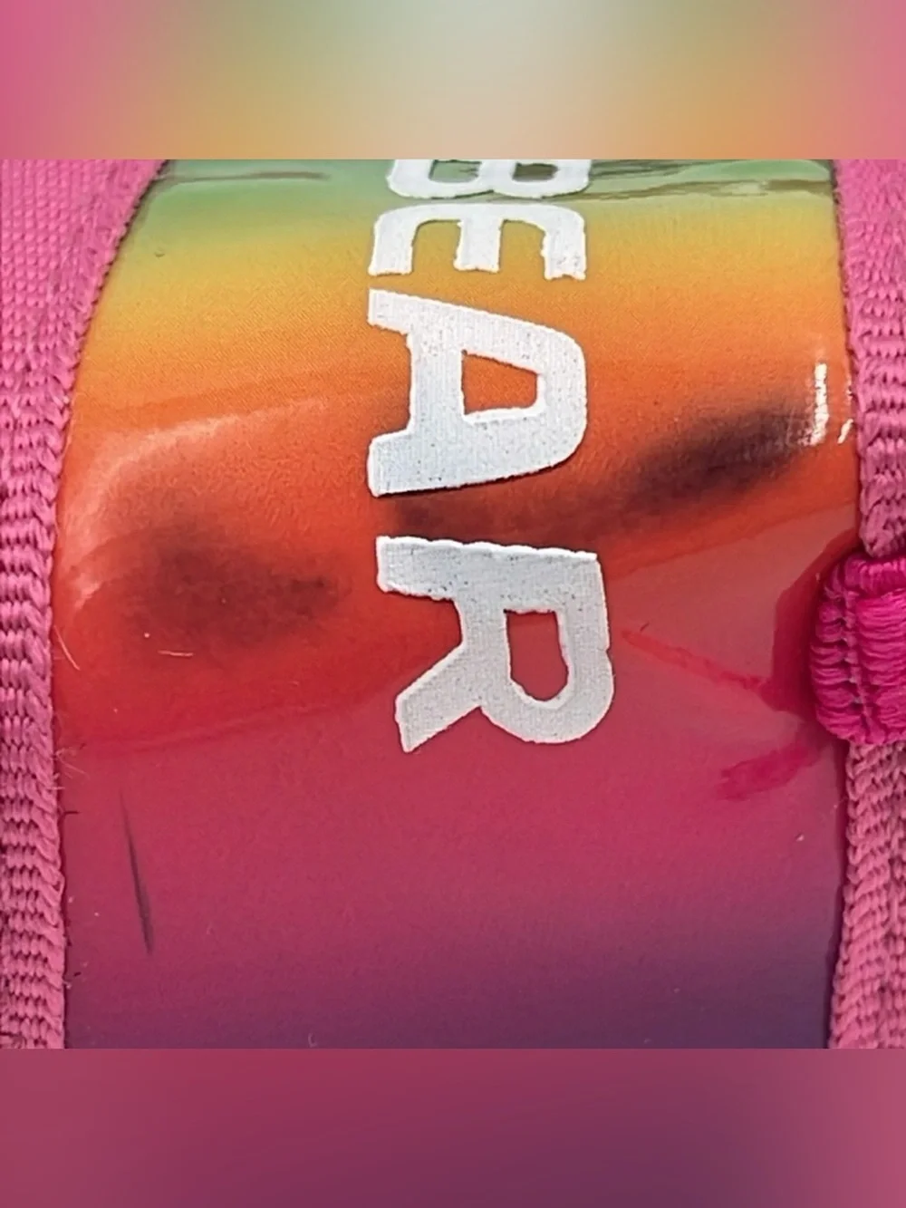 Hobibear Girls' Hot Pink Casual Pool/Beach Sandals - Size 24M